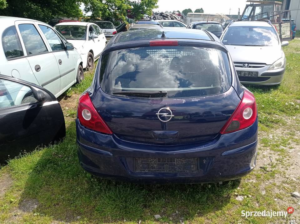 Opel Corsa D Van 13 2008 r dawca części osobowe Samochody na części Szklarka Myślniewska