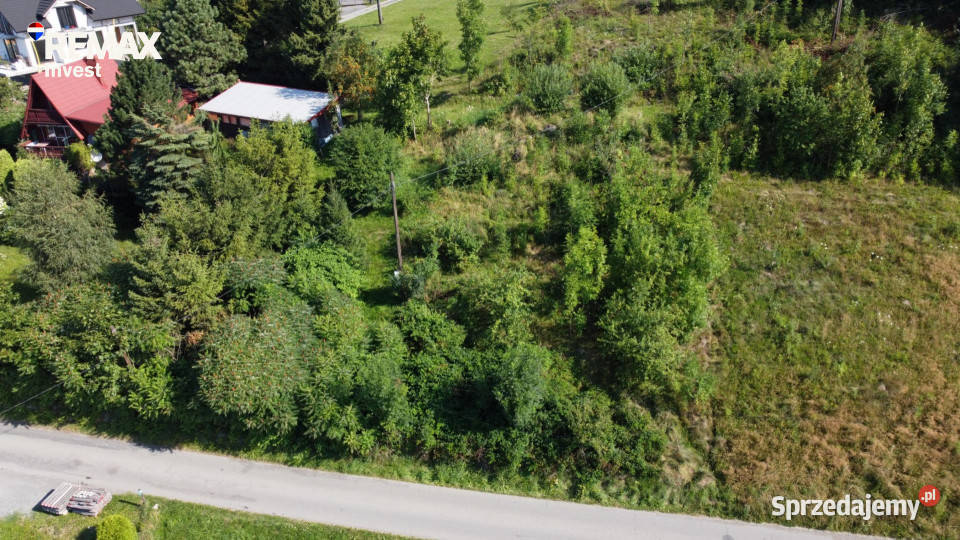 Piękna działka z widokiem na góry 1004m2 sprzedam
