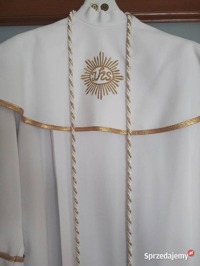 Alba komunijna chłopięca Rozmiar 137 Ubrania wizytowe i koszule Łowiczówka