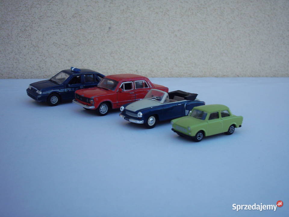 Kolekcje PRL Model PolonezFiat 125 pTrabant Lublin