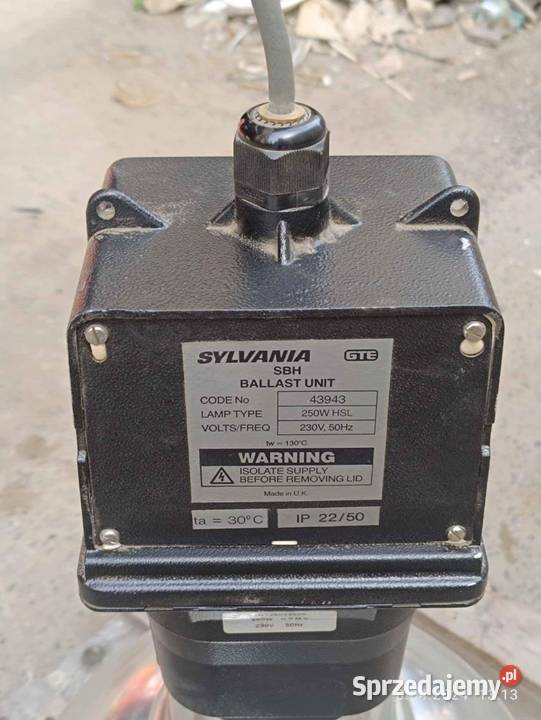 Lampa loft przemysłowa Sylvania industrial 250 W Jelcz-Laskowice