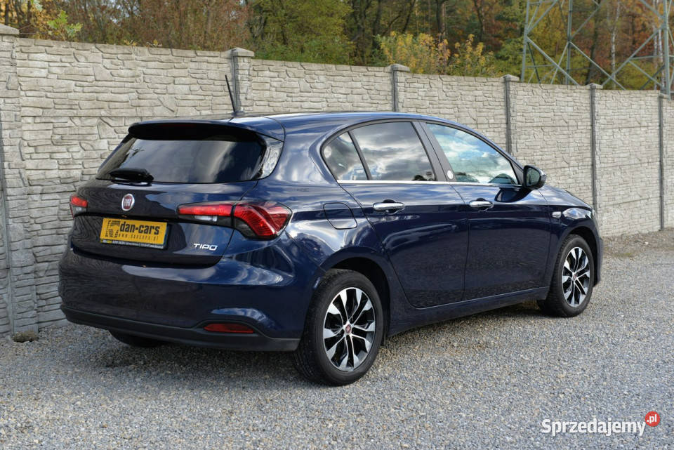 Fiat Tipo 14 95 hatchback LED Alufelgi Bluetooth VAT marża Tipo Dąbrowa Górnicza