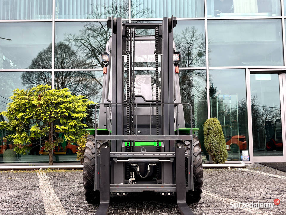 Terenowy wózek widłowy ELEKTRYCZNY Lonking Kęty