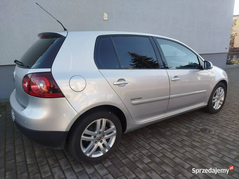 Volkswagen Golf 2008r EDITION 5 drzwi benzyna Golf Toruń