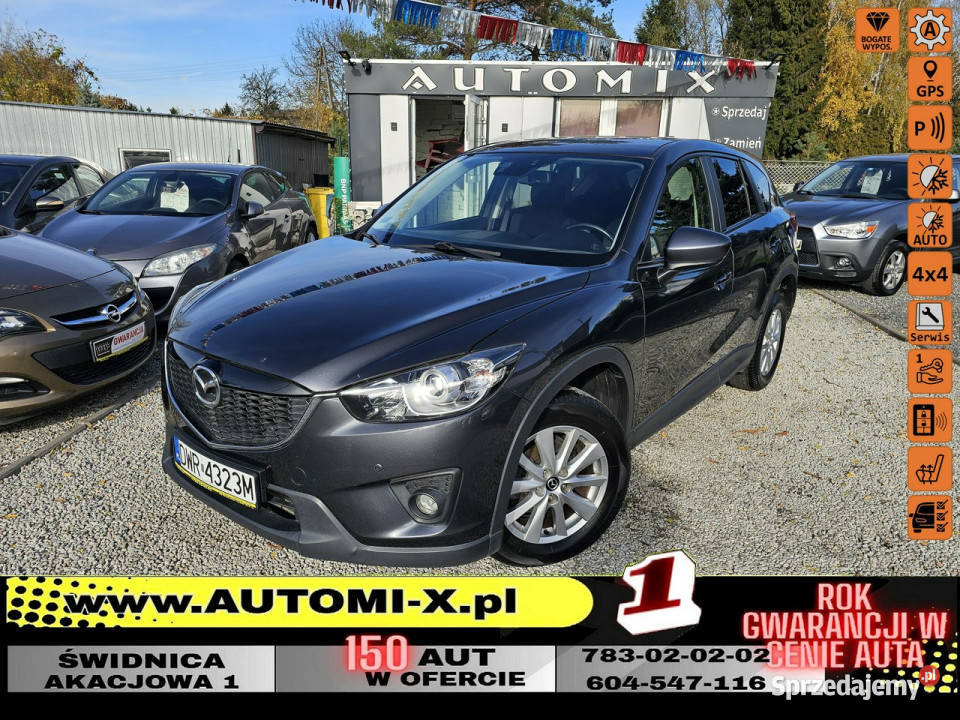 Mazda CX5 1 Wł Automat 4x4Skyactiv 22 immobilizer Świdnica