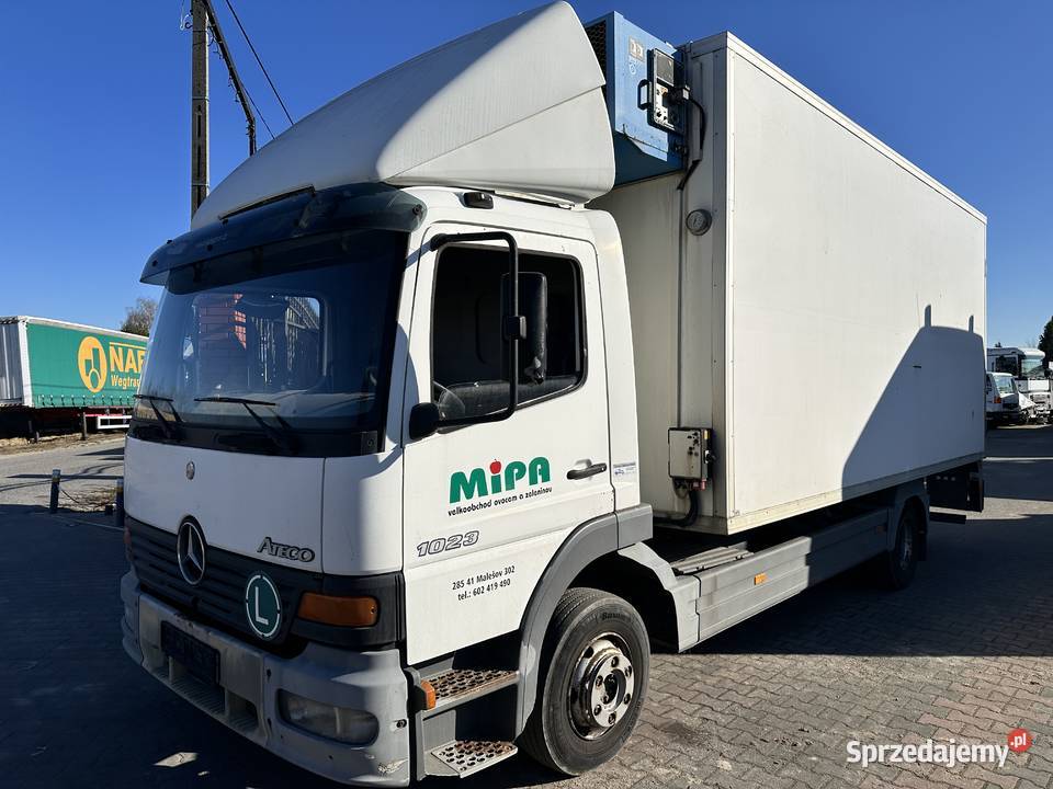 MercedesBenz Atego 1023 Chłodnia 2x Komory Winda Grójec