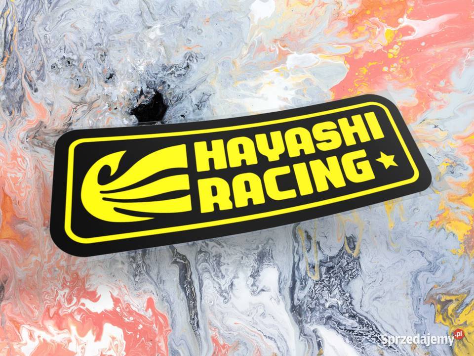 Naklejka HAYASHI RACING 12 x 4 drift slap Choroszcz