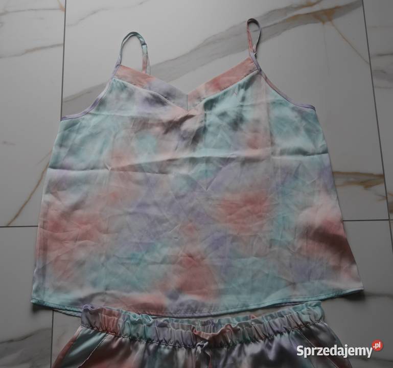 Primark fajna piżama komplet 40 L 42 XL niebieski