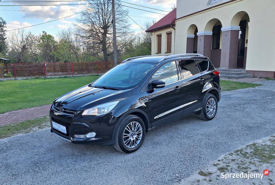 Ford Kuga 20 140 z Niemiec bezwypadkowy półskóra diesel