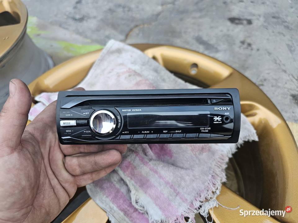 Radio Samochodowe SONY CDXGT240 małopolskie Kraków