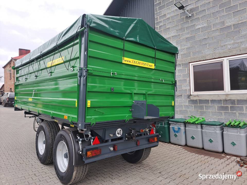 Techmont Przyczepa tandem PTTCW 310 10 t sprzedam