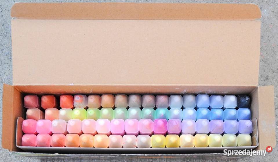 Kreda Chodnikowa 64 Kolorów Zmywalna Crayola