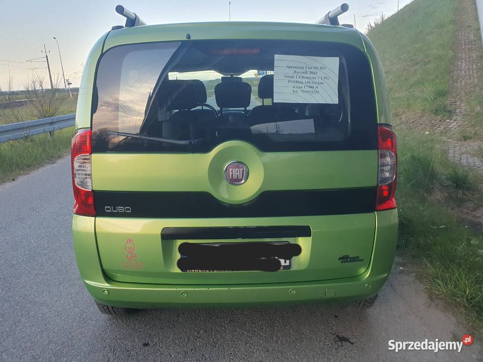 Fiat Qubo 14 benzyna LPG przebieg 166 Słupsk sprzedam
