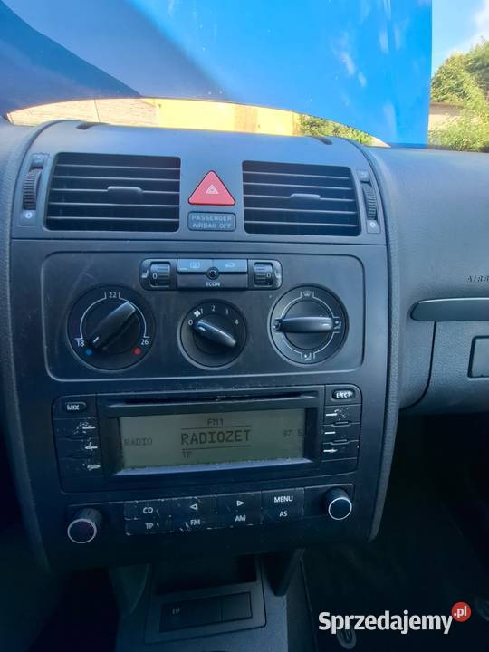 Vw Touran 19Tdi 101 nieuszkodzony Myszków