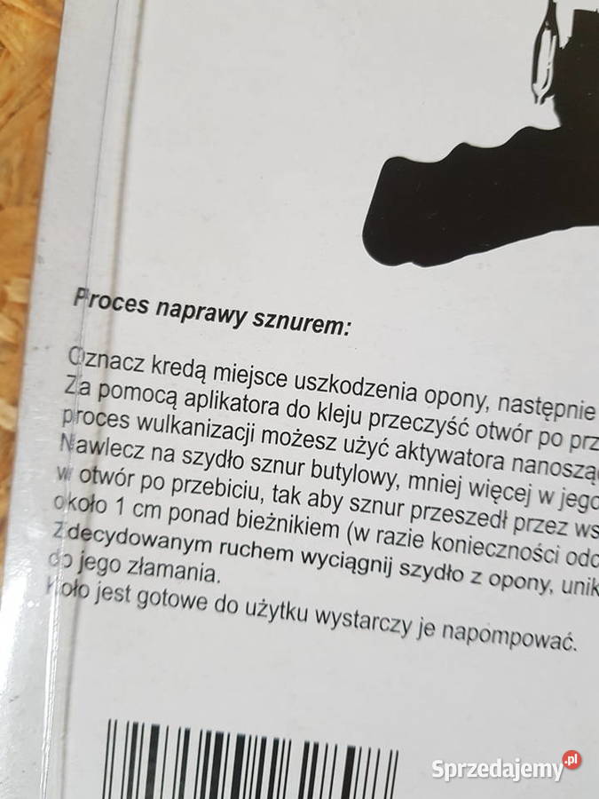 Zestaw naprawczy do szybkiej naprawy koła 8el sprzedam