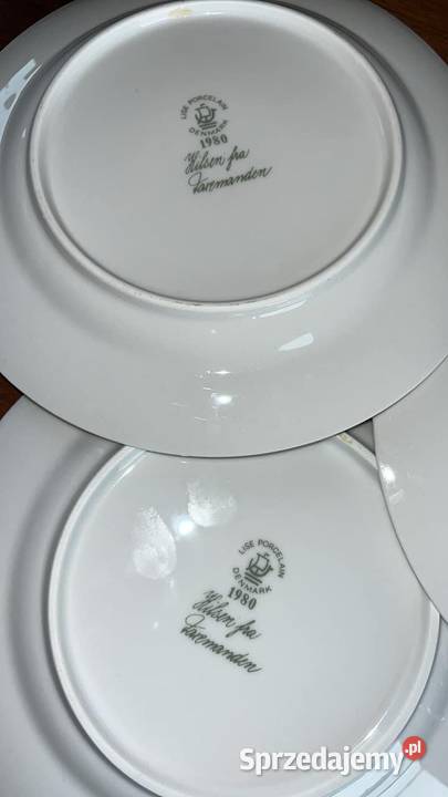 Talerzyk Flora Danica Lise Porcelain 1980 pomorskie Gdańsk sprzedam