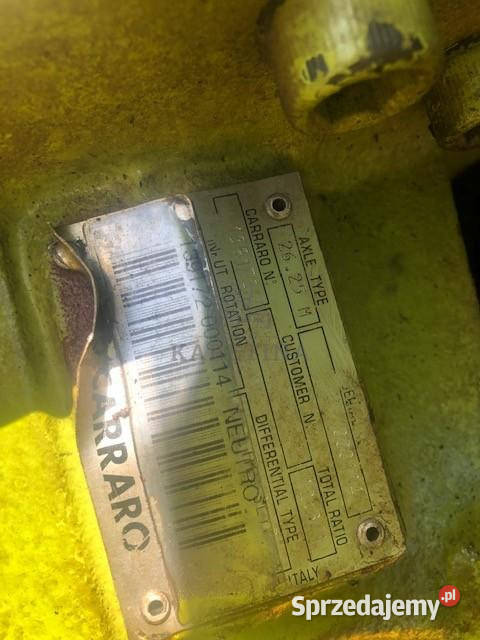 Carraro 2625M CZĘŚCI wielkopolskie Jastrzębniki