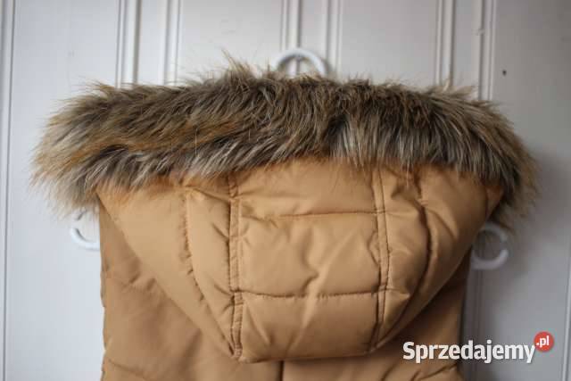 beżowa kamizelka hm xxs 32 bezrękawnik Stójka Rozmiar 32(XXS) Toruń sprzedam