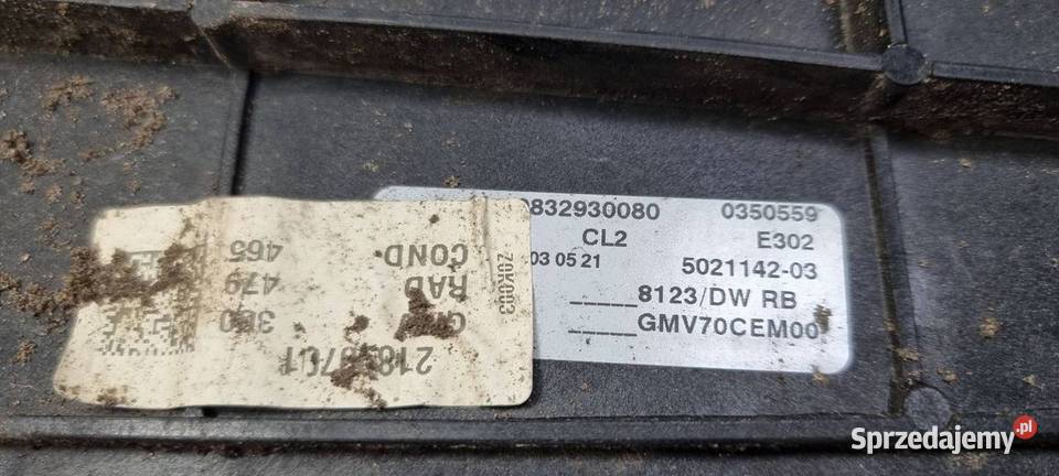 WENTYLATOR CHŁODNICY CITROEN BERLINGO III Lipno sprzedam