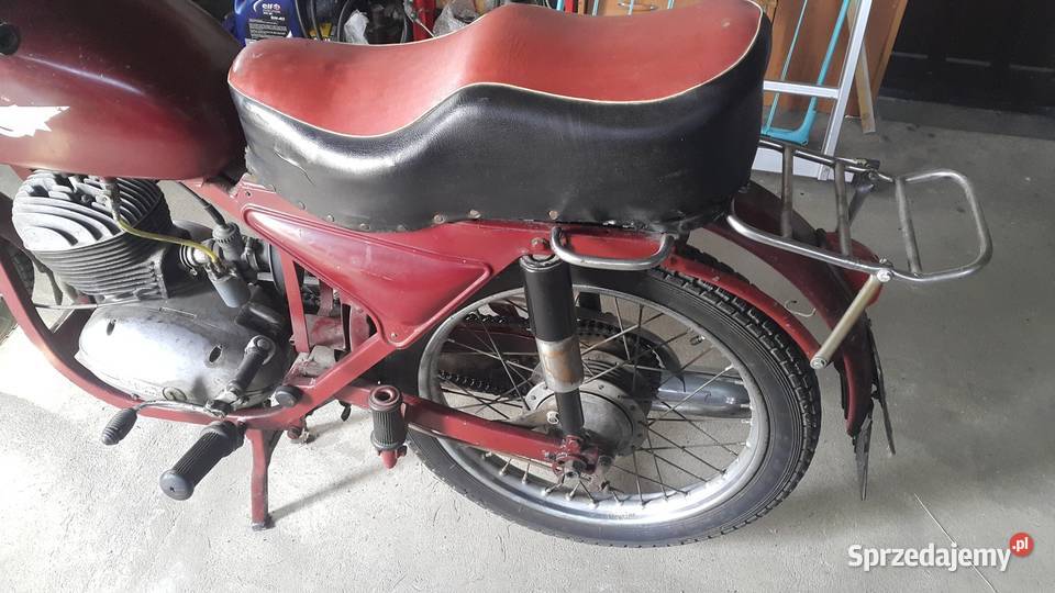 Motocykl WSK dwuramówka Sietesz
