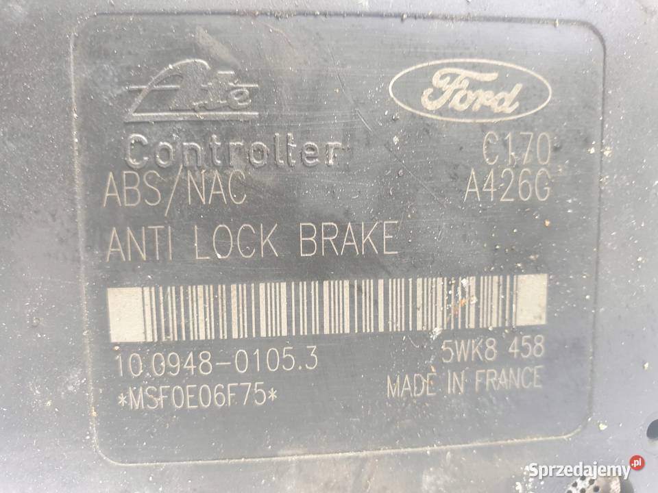 Ford Focus mk1 POMPA ABS hamulcowa 98AG2M110CA Rudka