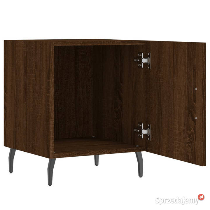 Szafki nocne 2 brązowy dąb 40x40x50 WM827611 Warszawa