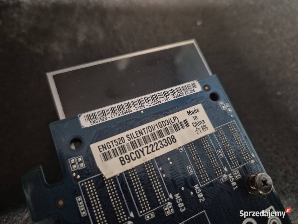 Karta graficzna ASUS GeForce GT 520 1 GB VGA Ruda Śląska