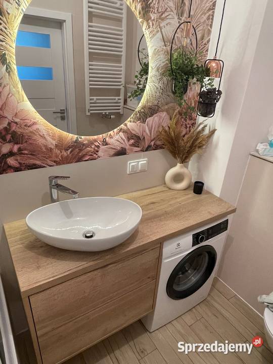 Szafka pod umywalkę na prowadnicach BLUM system 50cm