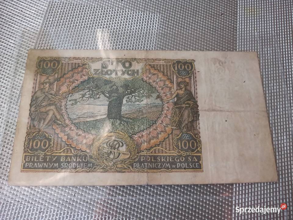 Banknot 100 złotych 1932r II RP Katowice sprzedam