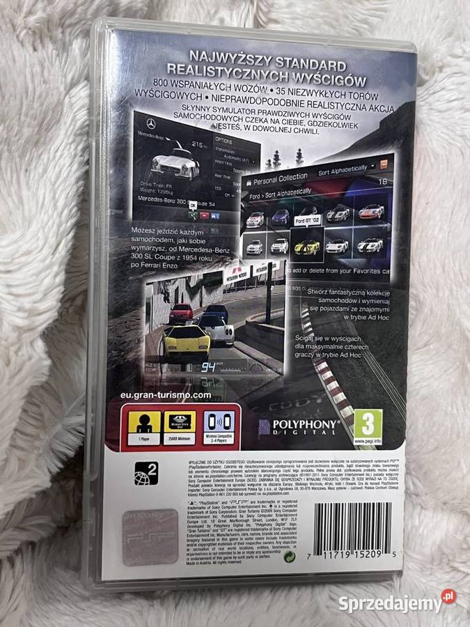 Gran Turismo na PSP symulacje Zabrze