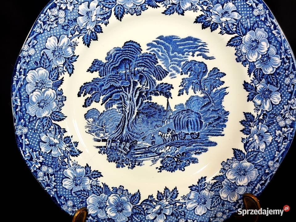 Talerz płaski Woodland Enoch Wedgwood Porcelana i szkło Chełm