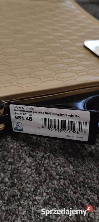 Dywaniki gumowe MercedesBenz klasa C W205