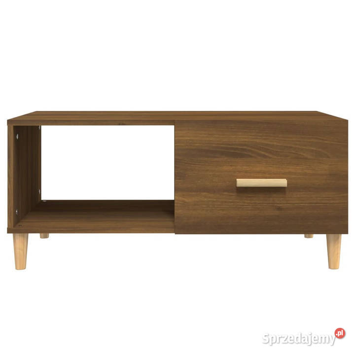 Stolik kawowy brązowy dąb 895x50x40 WM817515 Meble sprzedam