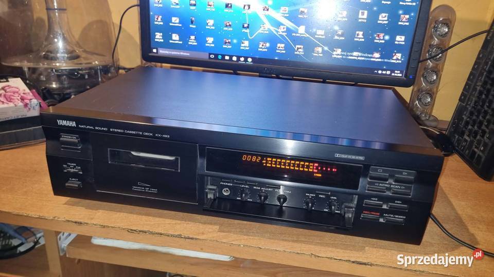Magnetofon kasetowy Yamaha KX493 idealny stan Warta