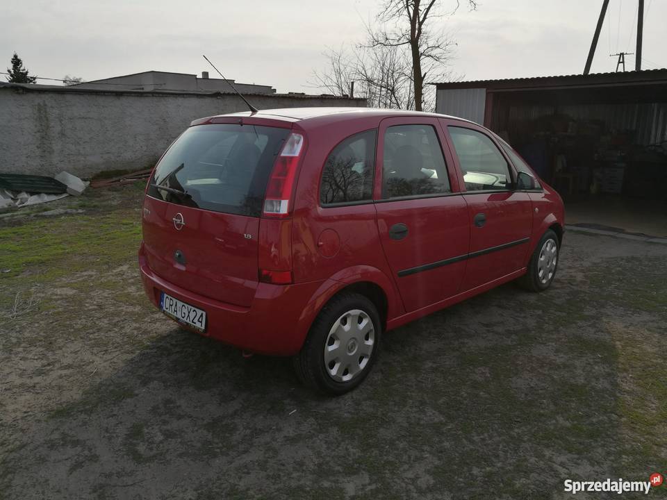 Opel Meriva 16 czerwony Radziejów