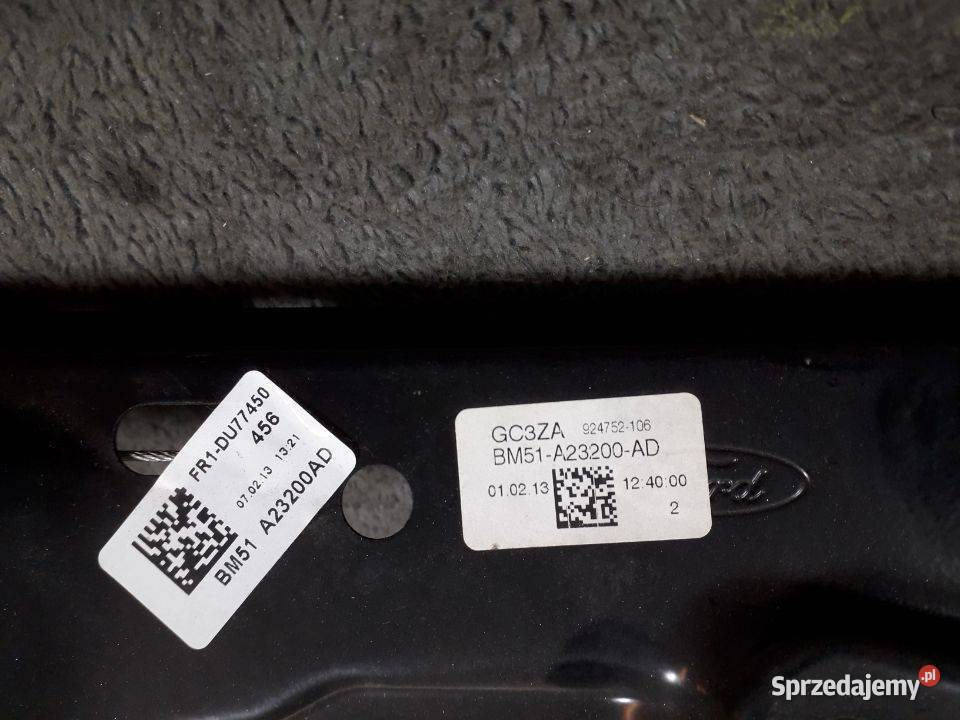 Mechanizm prowadnica szyby Ford Focus III Prawy Włoszczowa