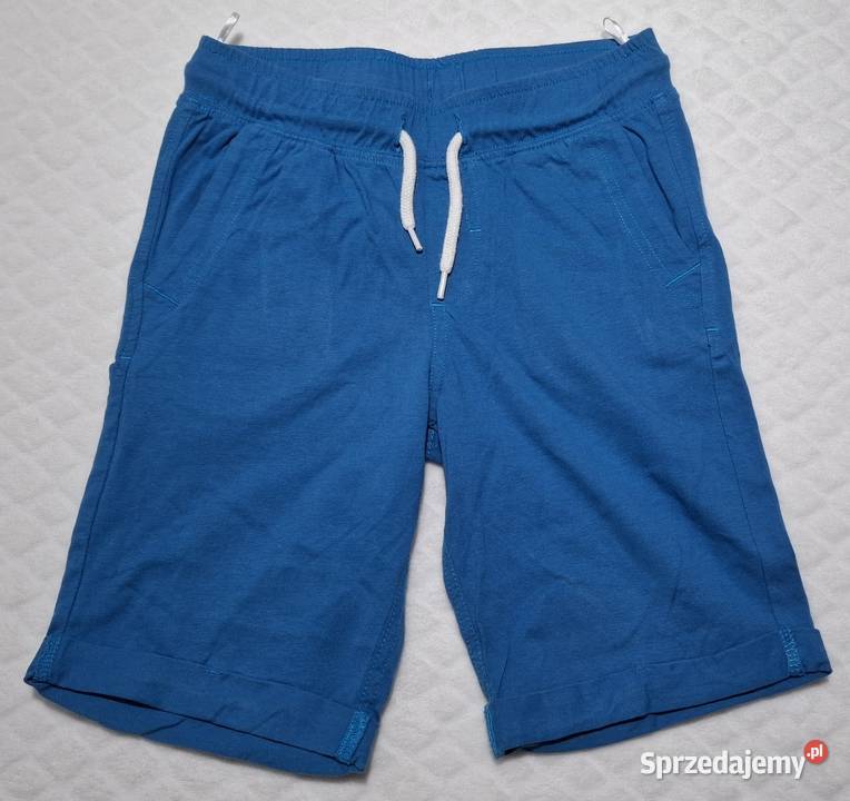 Krótkie spodenki chłopięce niebieskie CA 122 Czeladź sprzedam