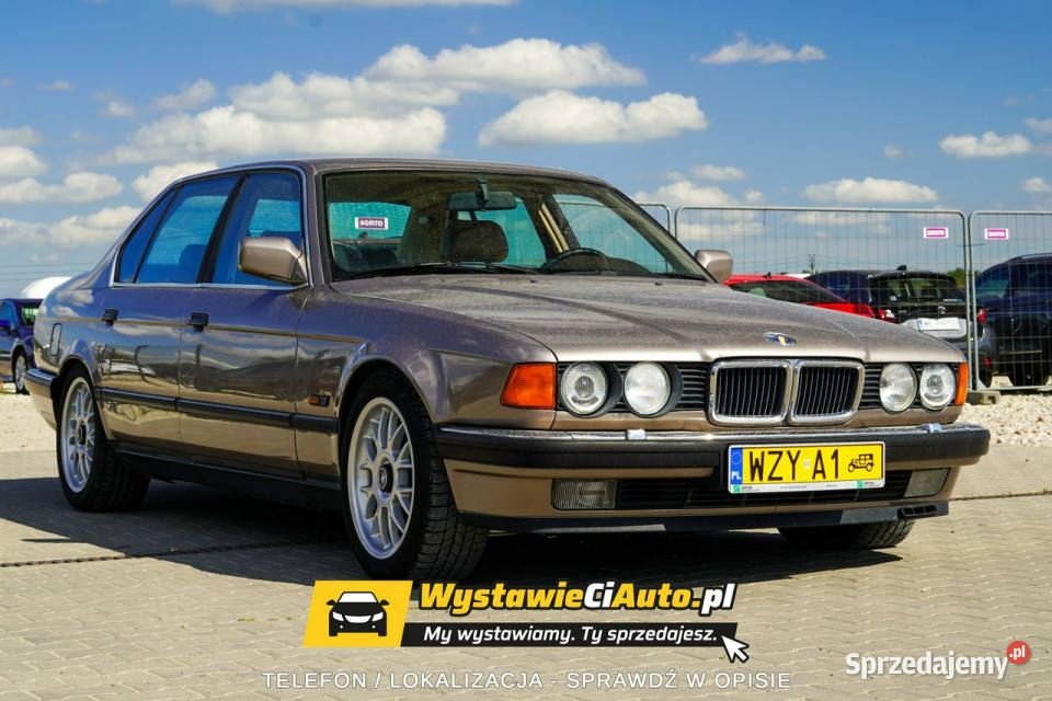 BMW 750 Telefon 884 881 581 Krze Duże E32 elektrycznie ustawiane fotele Włocławek sprzedam
