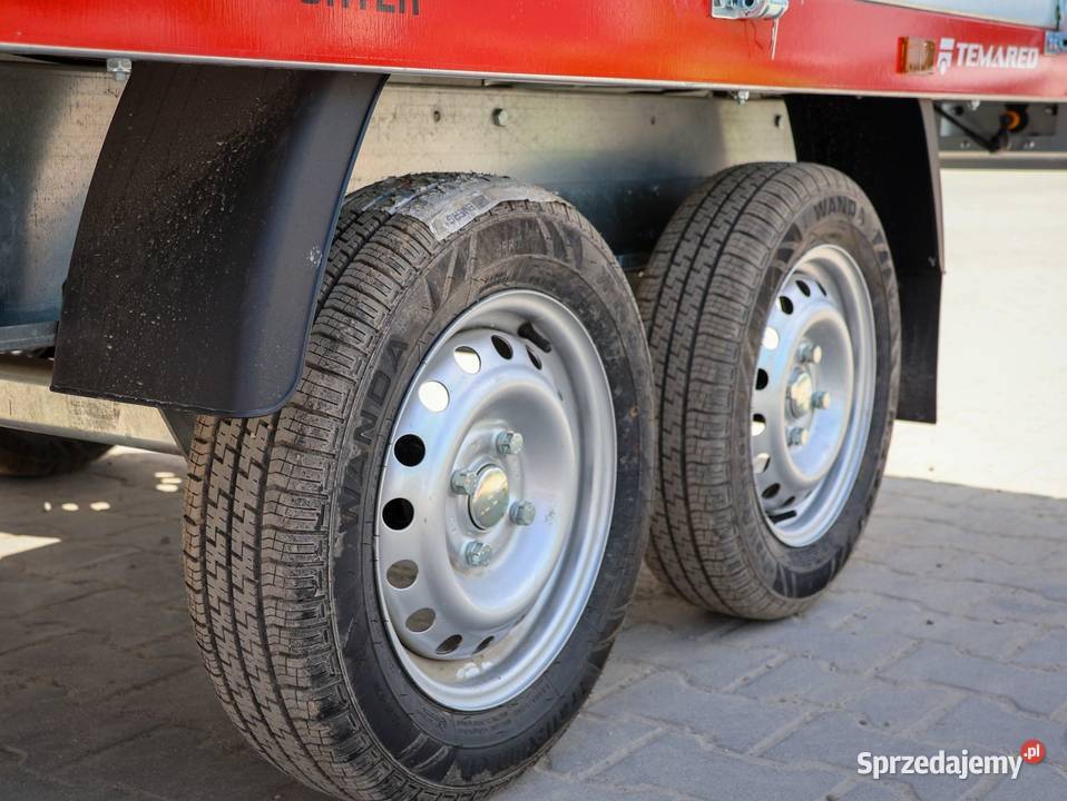 TEMARED TRANSPORTER 25152 przyczepa dwuosiowa Przyczepy Cegielsko