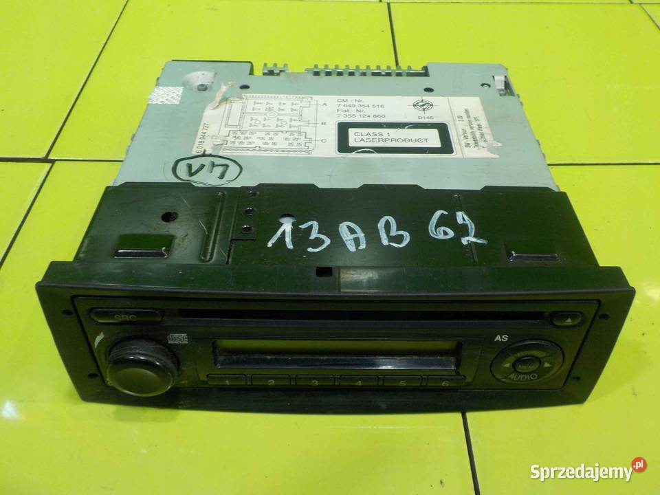 OPEL COMBO D 16r radio CD 7649354516 mazowieckie Suków