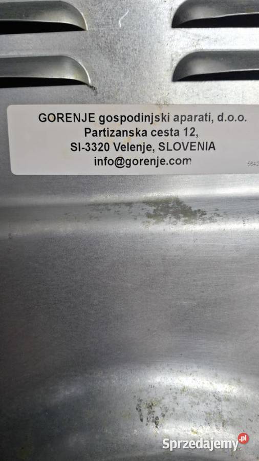 Kuchenka Gorenje MEK501SB Super Stan wolnostojące kujawsko-pomorskie Bydgoszcz