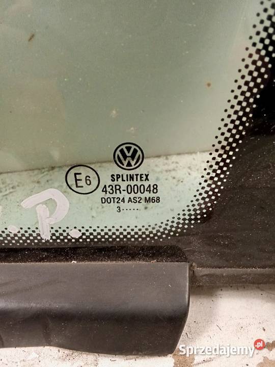 Szyba Trójkątna Lewa Przednia Volkswagen Touran Bralin