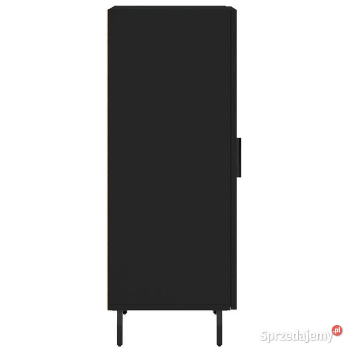 Szafka czarna 345x34x90 materiał drewnopochodny Warszawa