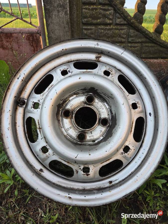 Felgi stalowe VW 6JX14H2 ET38 4X100 357601025AB mazowieckie Warszawa