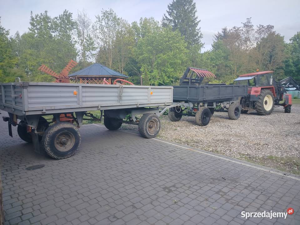 Przyczepy d 35 d 46 wywrotka