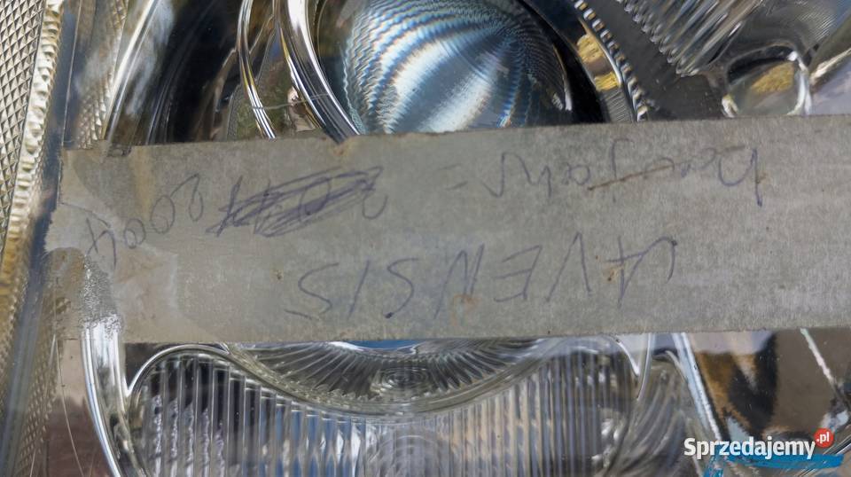 LAMPA REFLEKTOR LEWY PRZÓD EU TOYOTA AVENSIS T25 Nowy Tomyśl sprzedam
