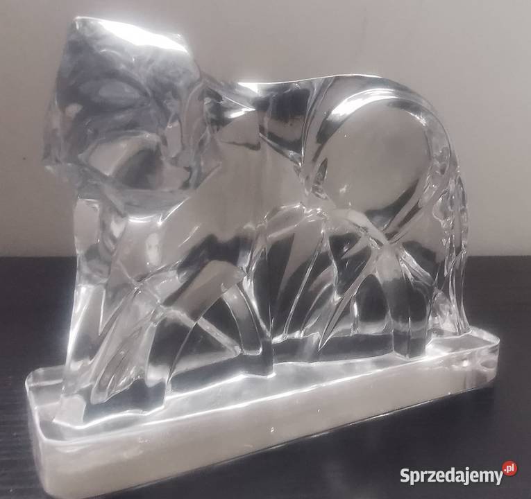 Figura Tygrys George Chevalier Baccarat Stary Zamość