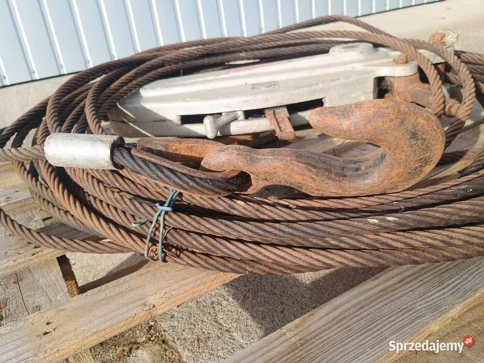 tirfor kifor T 35 wyciągarka linowa przeciągarka Końskowola