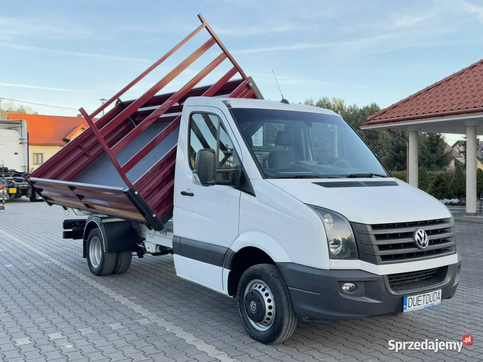 Volkswagen Crafter Nowa Zabudowa Wywrotka centralny zamek Widełki