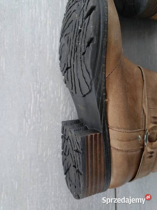 Buty damskie skórzane Kozaki lubelskie Lublin